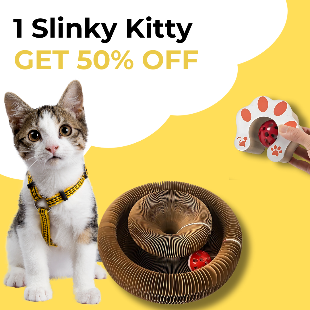 Slinky Kitty - Der interaktive Kratzbaum