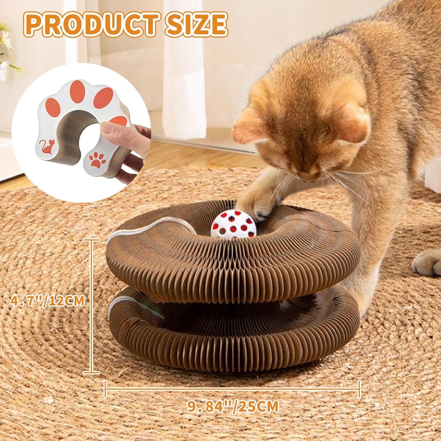 Slinky Kitty - Der interaktive Kratzbaum