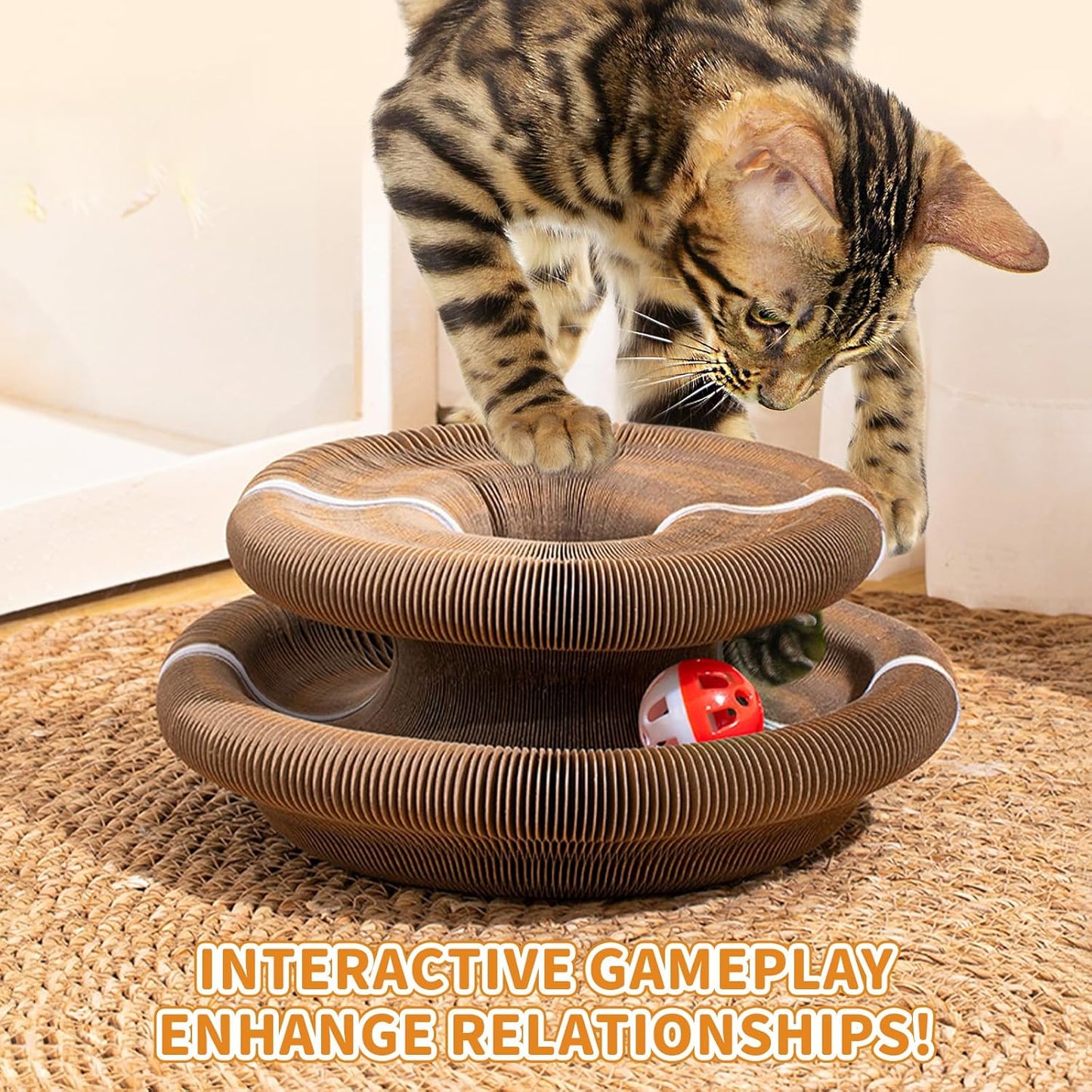 Slinky Kitty - Der interaktive Kratzbaum