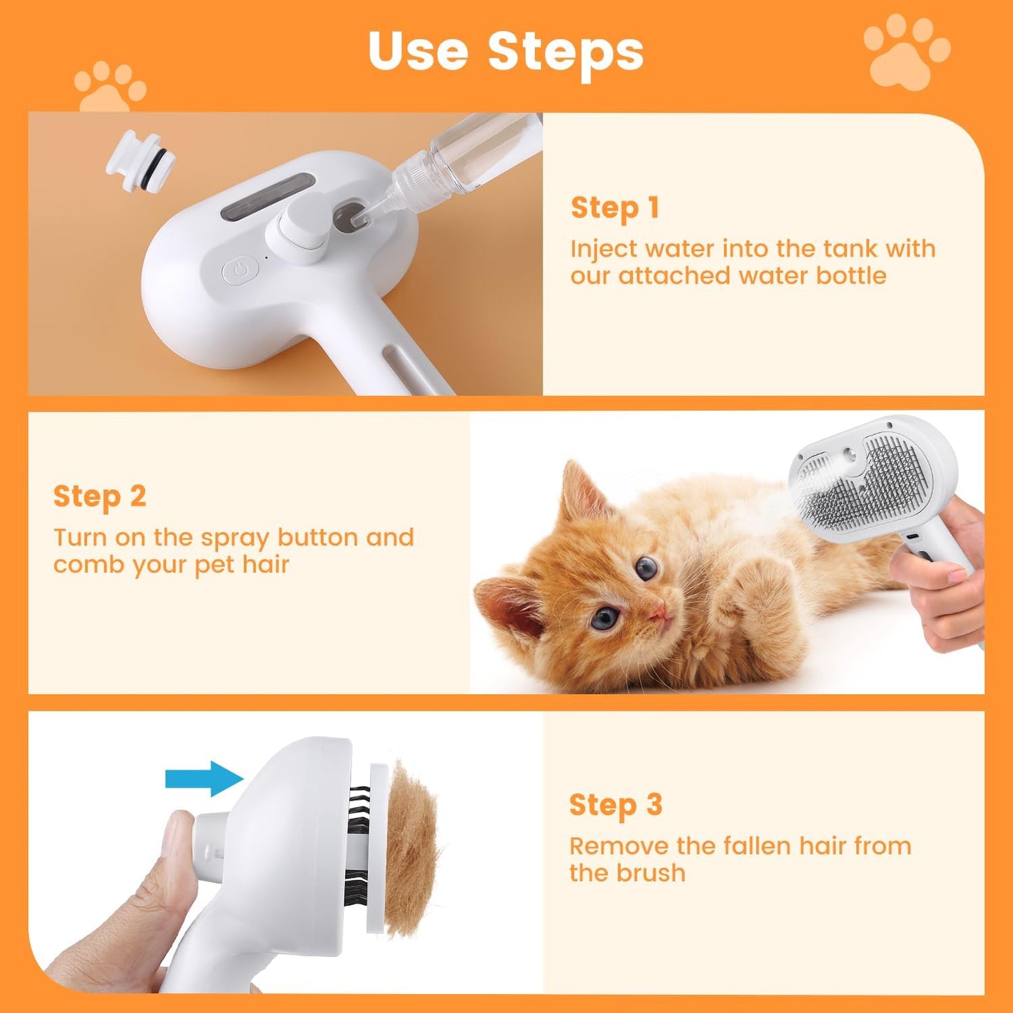 FurMist Pet Comb