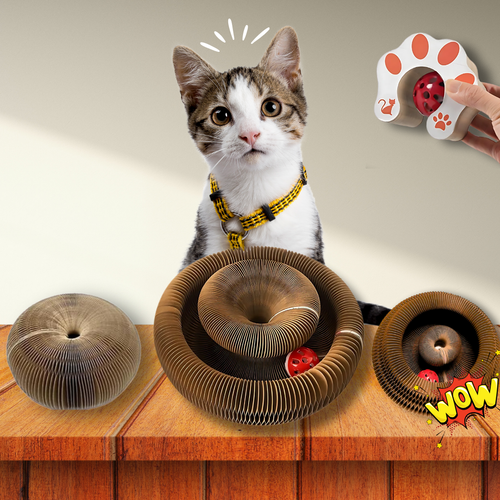 Slinky Kitty - Der interaktive Kratzbaum