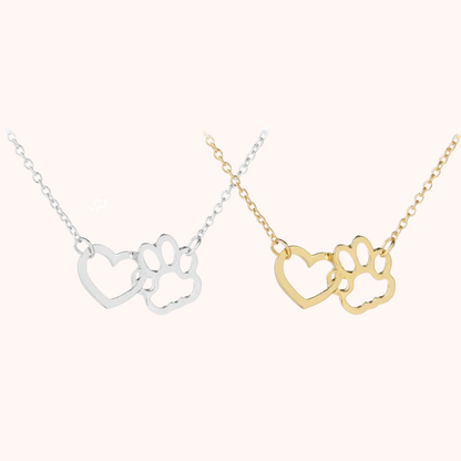 Paw & Heart Necklace