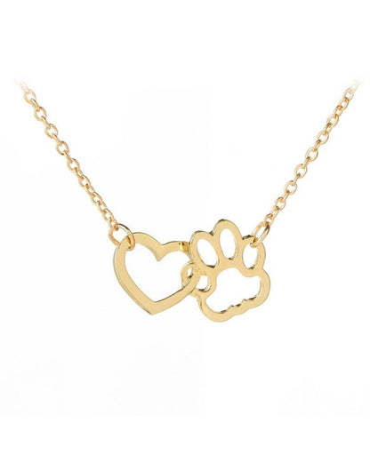 Paw & Heart Necklace